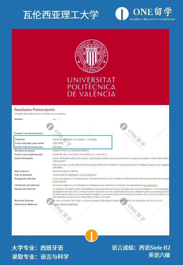 喜讯!ONE留学2021年度硕士申请 I 全员上岸!(图6)